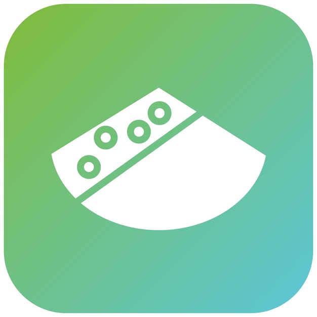 Diseño vectorial Asiago Estilo de icono
