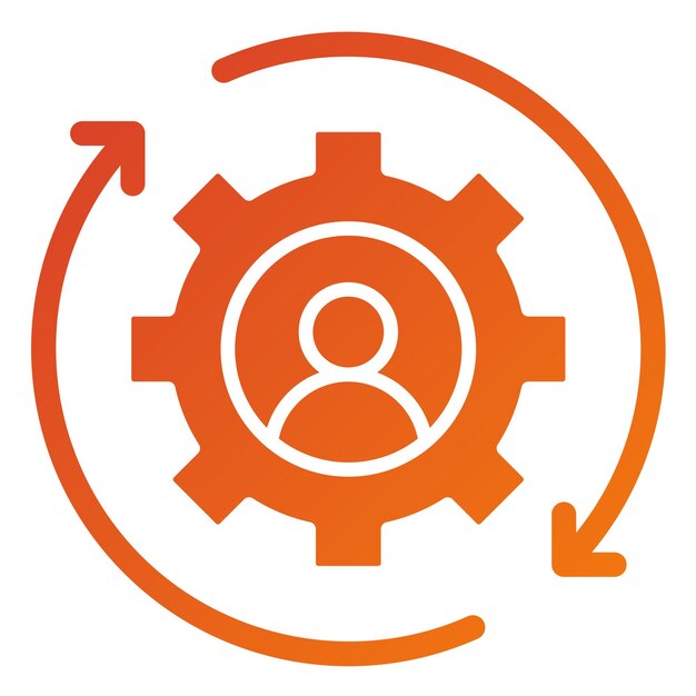 Diseño vectorial Autobiografía Estilo de icono
