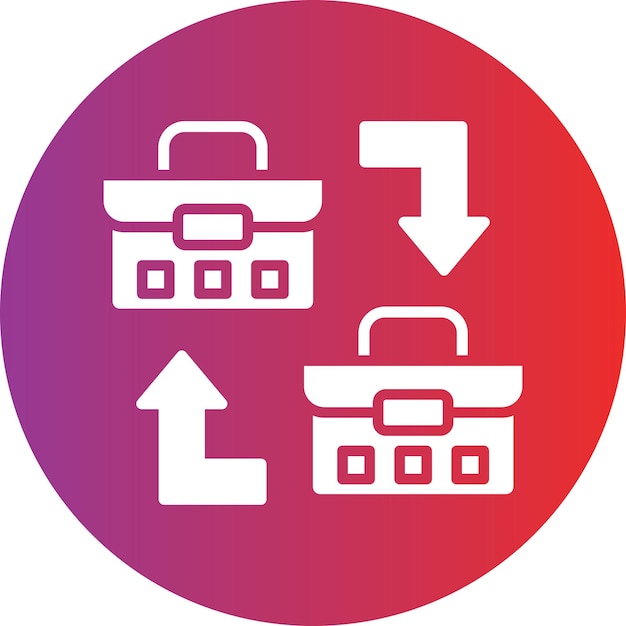 Diseño vectorial B2B Estilo de icono