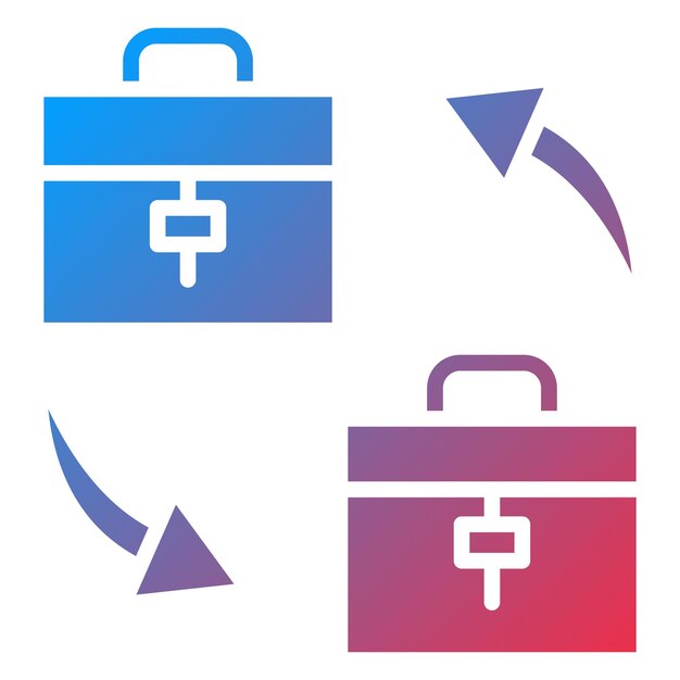 Diseño vectorial B2B Estilo de icono