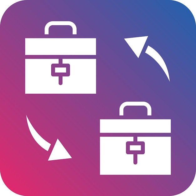 Diseño vectorial B2B Estilo de icono