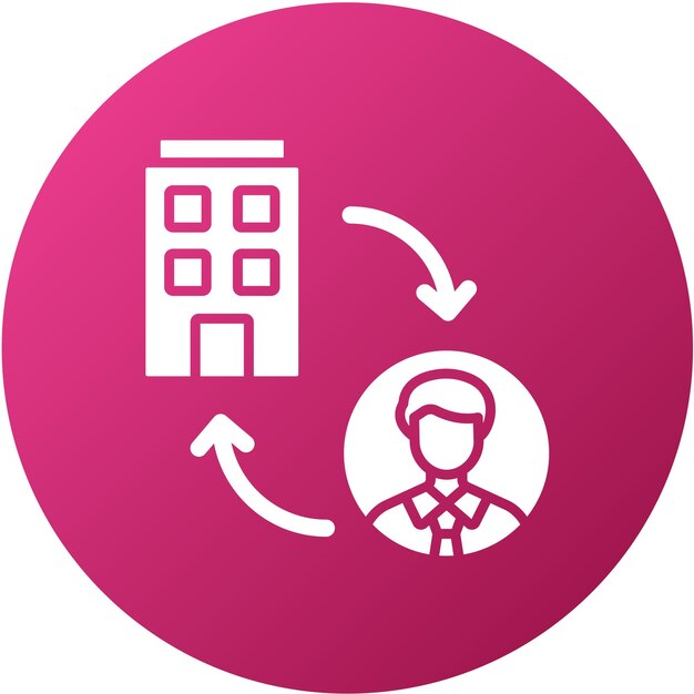 Diseño vectorial B2C Estilo de icono