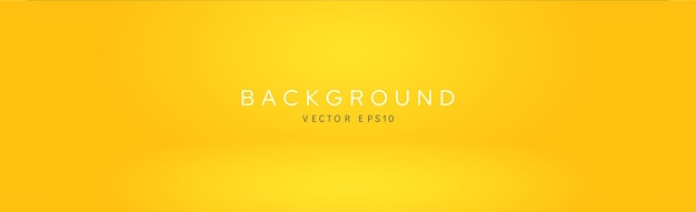 Diseño vectorial de banner de fondo con gradiente de color amarillo brillante de verano