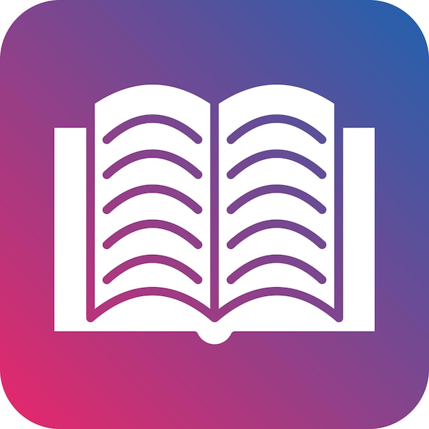 Diseño vectorial Bibliografía Estilo del icono