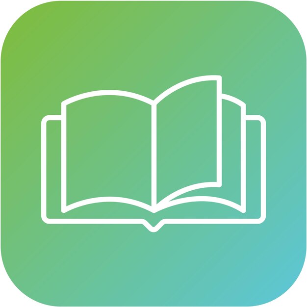 Diseño vectorial Bibliografía Estilo del icono