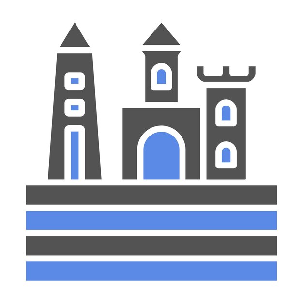 Diseño vectorial Bifrost Estilo del icono