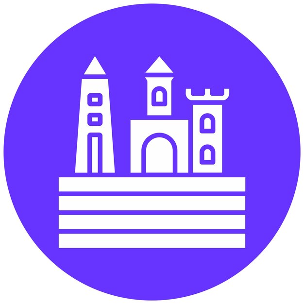 Diseño vectorial Bifrost Estilo del icono
