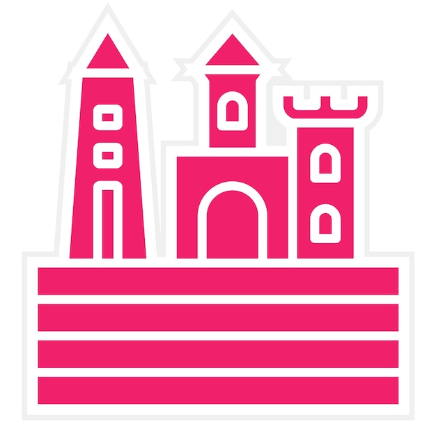 Diseño vectorial Bifrost Estilo del icono