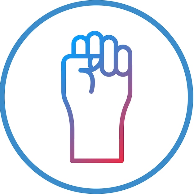 Diseño vectorial Black Lives Matter Estilo de icono