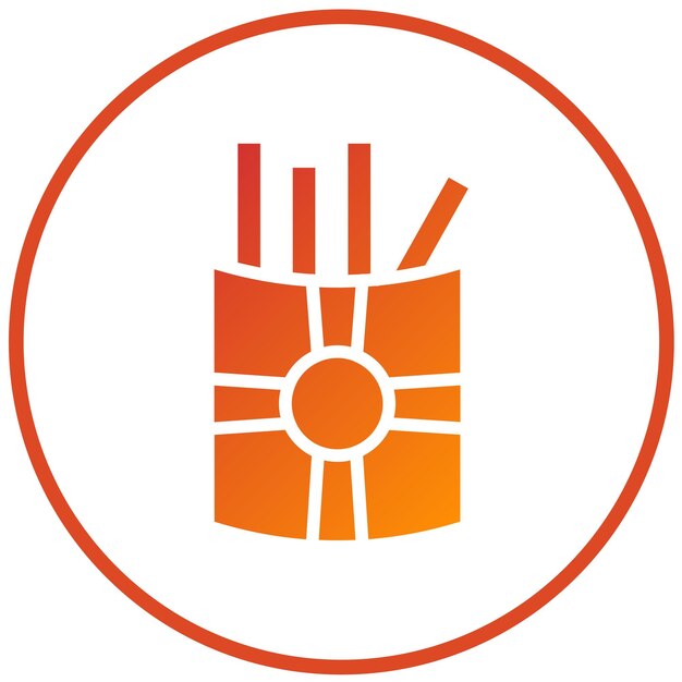 Diseño vectorial de bocadillos Estilo de icono