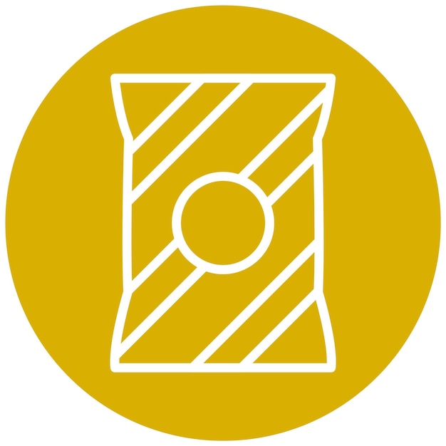 Diseño vectorial de bocadillos Estilo de icono