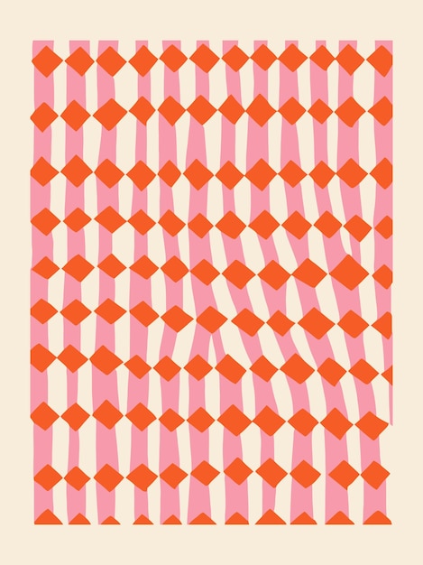 Diseño vectorial botánico de colores Boho Chic