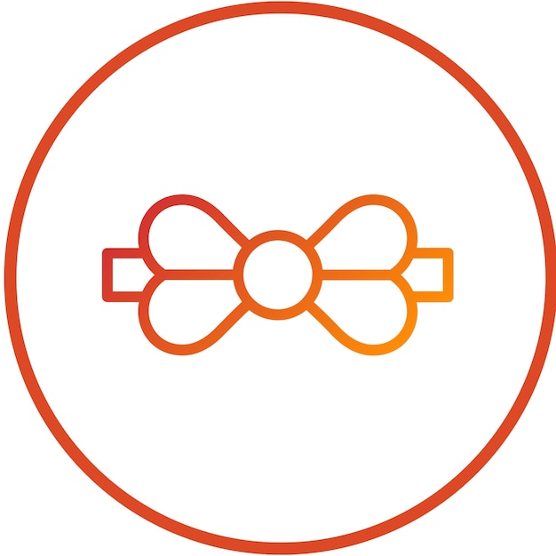 Diseño vectorial BowWow Bowties Estilo del icono