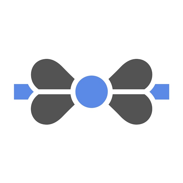 Diseño vectorial BowWow Bowties Estilo del icono