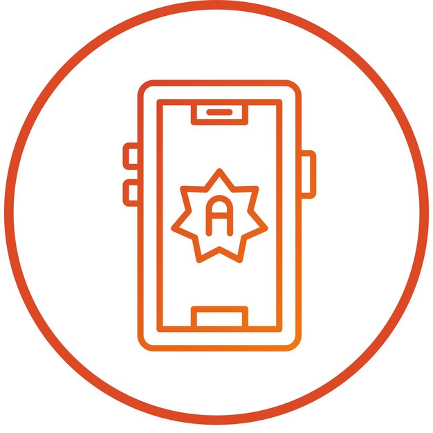 Diseño vectorial Brillo Estilo automático del icono