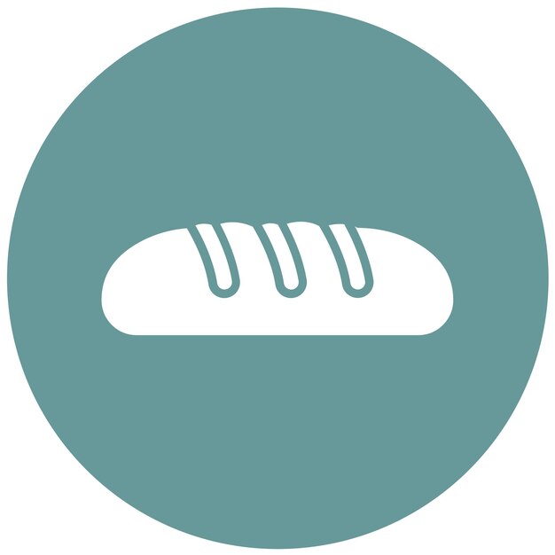 Diseño vectorial Buns Estilo de icono