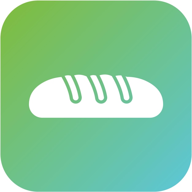 Diseño vectorial Buns Estilo de icono