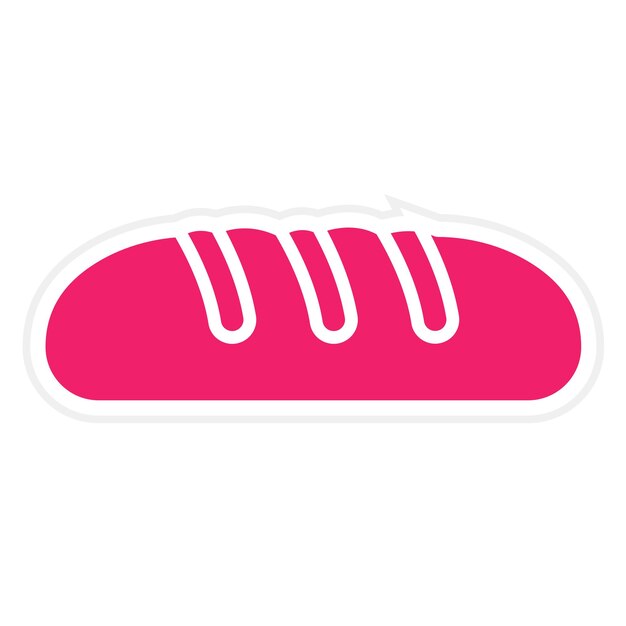 Diseño vectorial Buns Estilo de icono