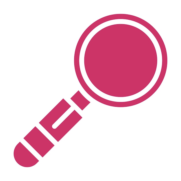 Diseño vectorial de búsqueda de estilo de icono