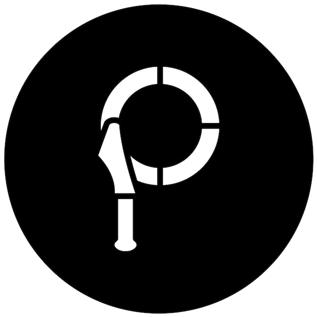 Diseño vectorial de la cadena de llave del filtro de aceite Estilo del icono