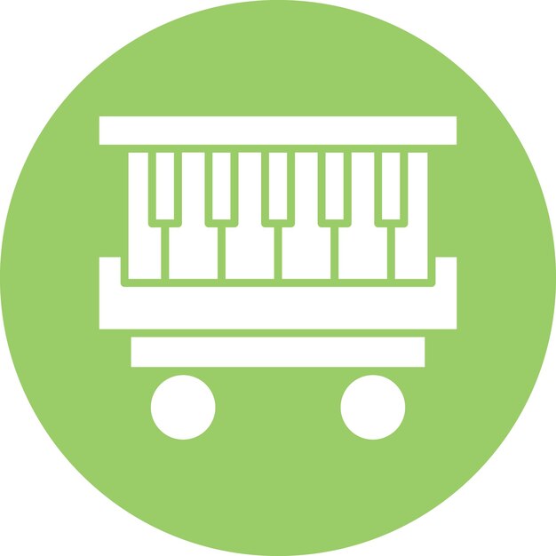 Diseño vectorial Calliope Estilo del icono