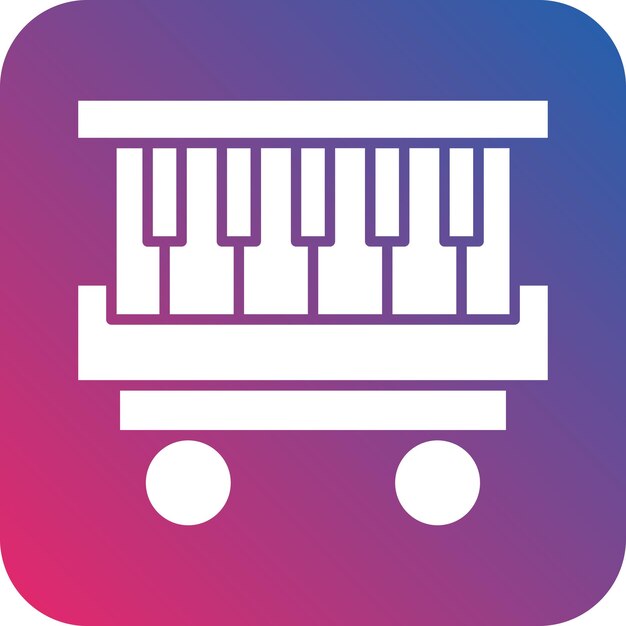 Diseño vectorial Calliope Estilo del icono