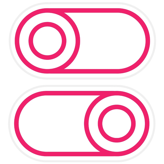 Diseño vectorial Cambia el estilo del icono