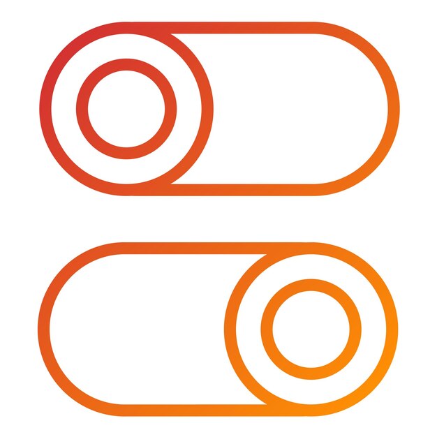 Diseño vectorial Cambia el estilo del icono