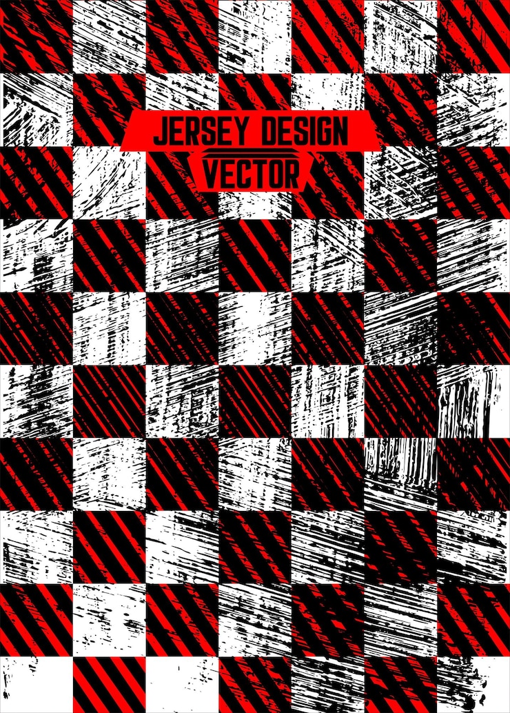 Vector diseño vectorial para camiseta deportiva camiseta de fútbol para club de fútbol vector premium