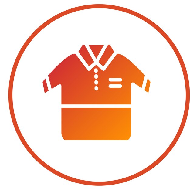 Diseño vectorial de la camiseta de golf