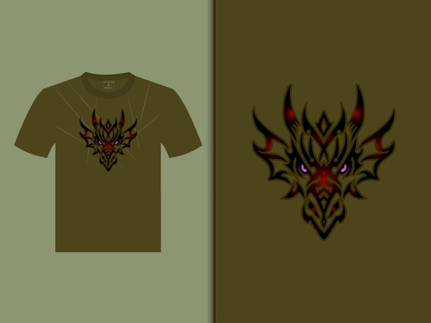 Diseño vectorial de la camiseta