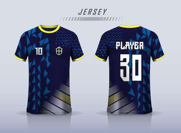 Vector diseño vectorial de camisetas deportivas listo para imprimir camisetas de fútbol para sublimación