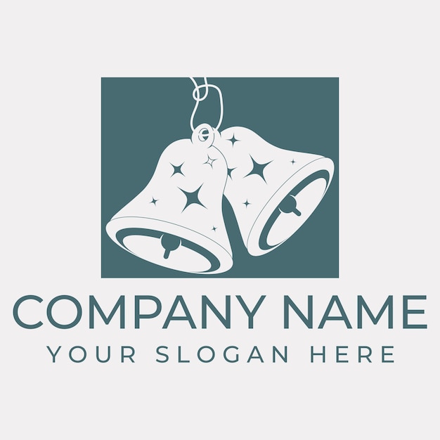 Diseño vectorial de la campana del logotipo