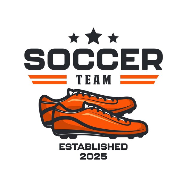 Diseño vectorial del campeón del equipo de fútbol