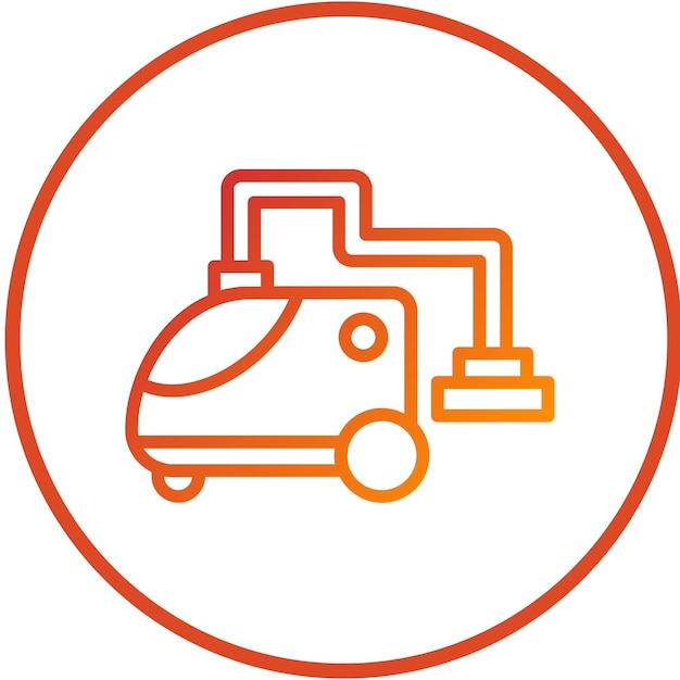 Diseño vectorial Canister de vacío Estilo del icono