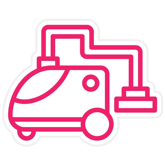 Diseño vectorial Canister de vacío Estilo del icono