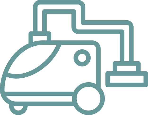 Diseño vectorial Canister de vacío Estilo del icono