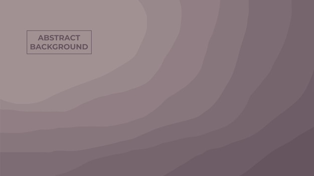 diseño vectorial de la capa de onda de fondo de gradiente pastel marrón