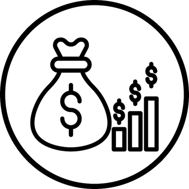 Diseño vectorial Capitalismo Estilo de icono
