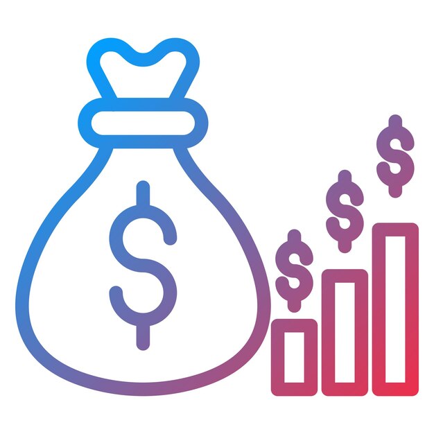 Diseño vectorial Capitalismo Estilo de icono
