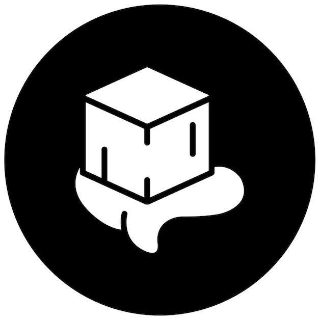 Diseño vectorial Caramel Cove Estilo del icono