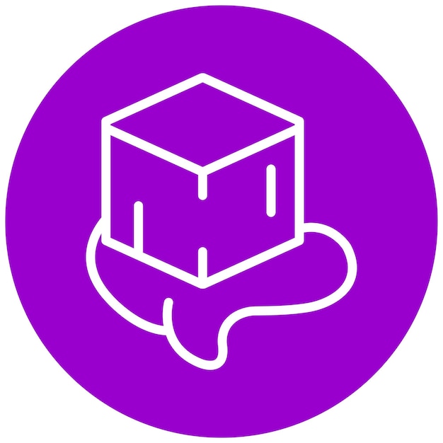 Diseño vectorial Caramel Cove Estilo del icono