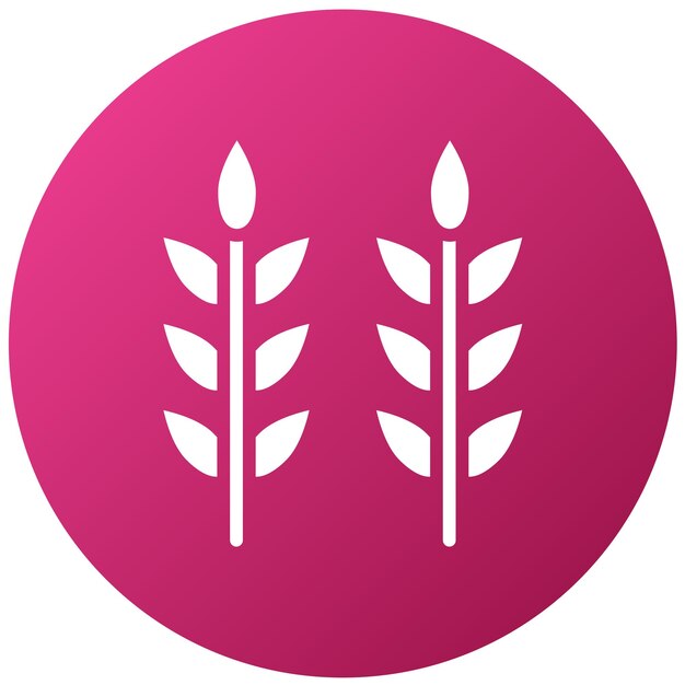Diseño vectorial Carbohidratos Estilo del icono