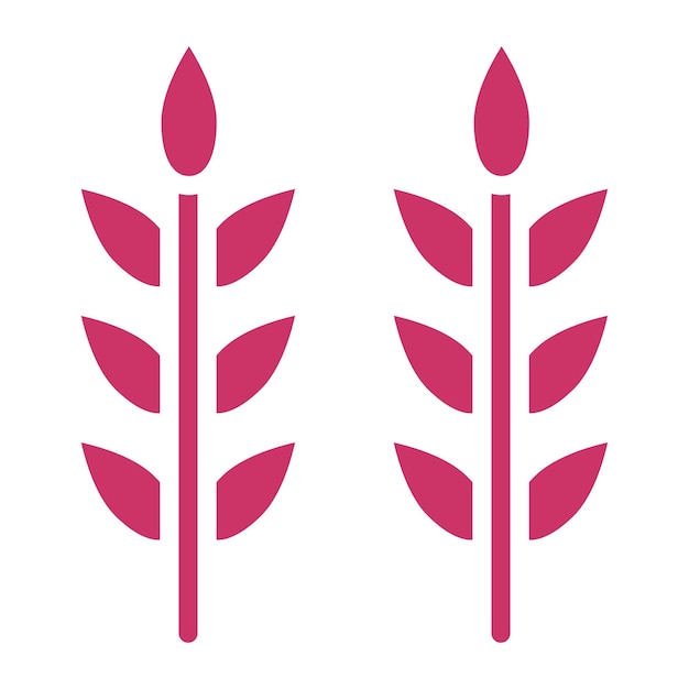 Diseño vectorial Carbohidratos Estilo del icono