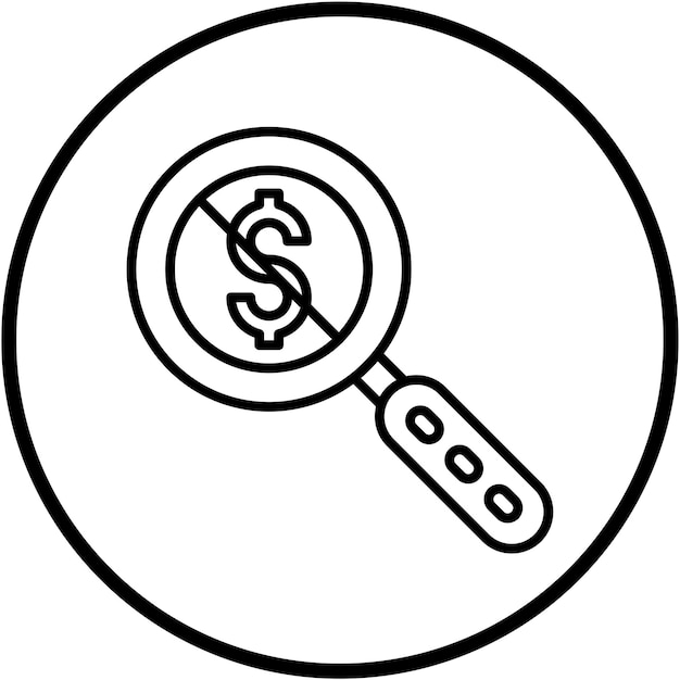 Diseño vectorial sin cargas ocultas Estilo del icono