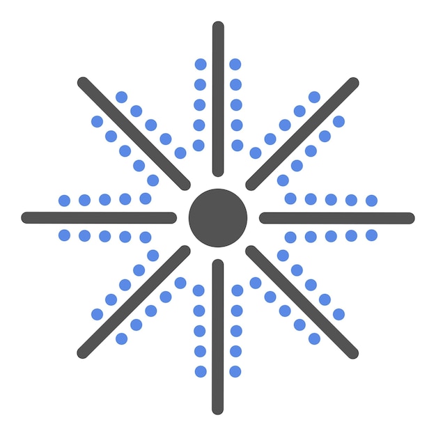 Diseño vectorial Carnaval Estilo de icono de estallido