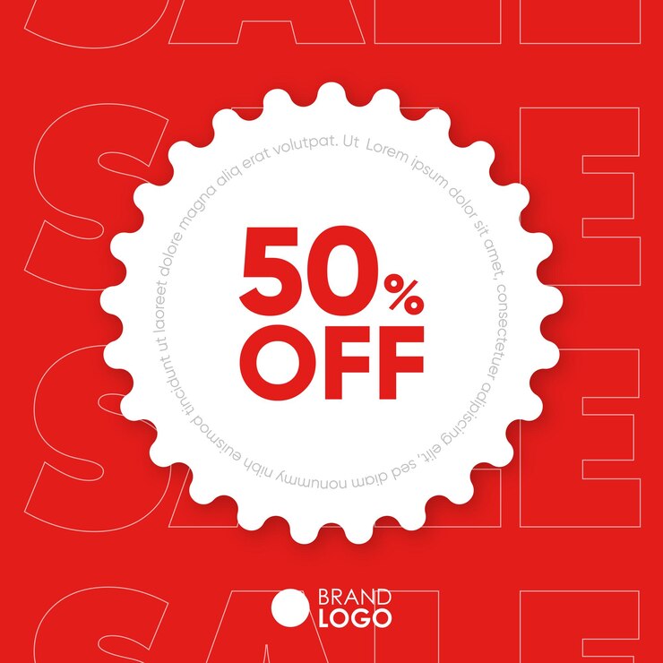 Diseño vectorial de carteles de ofertas de venta