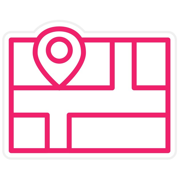 Diseño vectorial Cartografía de contenido Estilo de icono