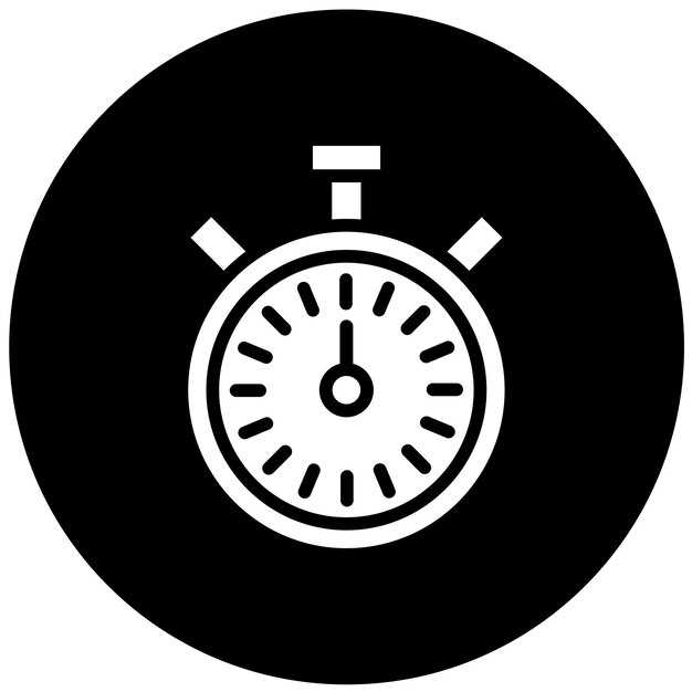 Diseño vectorial CAS Estilo del icono de latencia