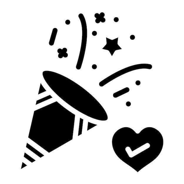 Diseño vectorial Celebración de bienestar Estilo de icono